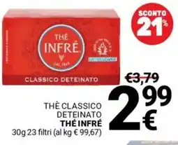 Supermercati Gulliver The classico deteinato THÉ INFRÉ offerta