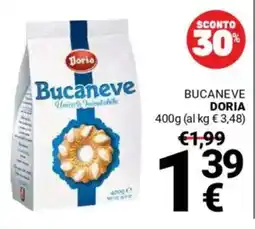 Supermercati Gulliver Bucaneve DORIA offerta