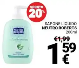 Supermercati Gulliver Sapone liquido NEUTRO ROBERTS offerta