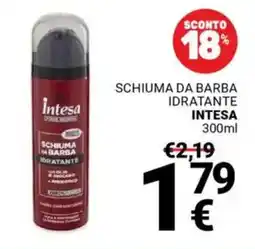 Supermercati Gulliver Schiuma da barba idratante INTESA offerta