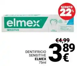 Supermercati Gulliver Dentifricio sensitive ELMEX offerta