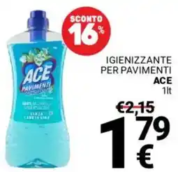 Supermercati Gulliver Igienizzante per pavimenti ACE offerta