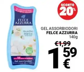Supermercati Gulliver Gel assorbiodori FELCE AZZURRA offerta