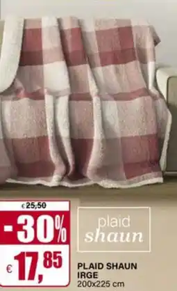Il Gigante Plaid shaun irge offerta