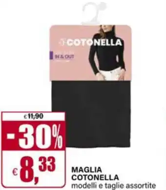Il Gigante Maglia cotonella offerta