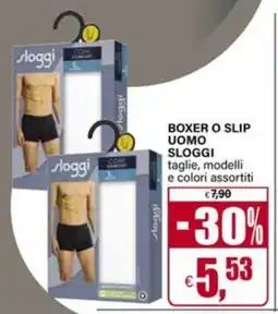 Il Gigante Boxer o slip uomo SLOGGI offerta
