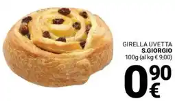 Supermercati Gulliver Girella uvetta S.GIORGIO offerta
