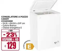 Il Gigante CONGELATORE A POZZO CANDY CCHH100E offerta