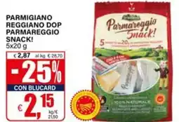 Il Gigante Parmigiano reggiano dop parmareggio snack! offerta