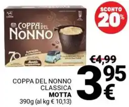 Supermercati Gulliver Coppa del nonno classica MOTTA offerta