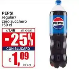 Il Gigante Pepsi regular/ zero zucchero offerta