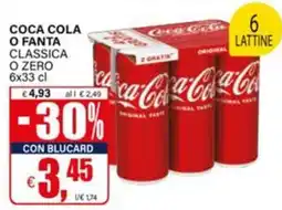 Il Gigante Coca cola o fanta classica o zero offerta