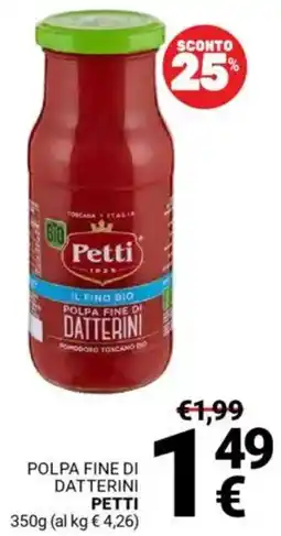 Supermercati Gulliver Polpa fine di datterini PETTI offerta