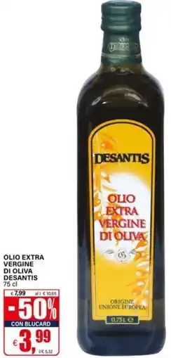 Il Gigante Olio extra vergine di oliva DESANTIS offerta