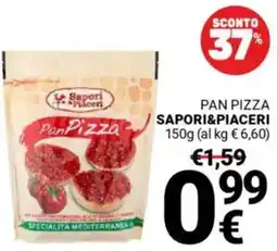 Supermercati Gulliver Pan pizza SAPORI&PIACERI offerta