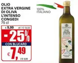 Il Gigante Olio extra vergine di oliva l'intenso congedi offerta