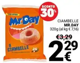 Supermercati Gulliver Ciambelle MR.DAY offerta