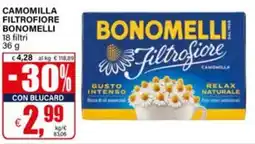 Il Gigante Camomilla filtrofiore BONOMELLI offerta
