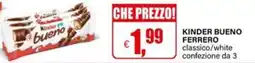 Il Gigante Kinder bueno ferrero classico/white offerta