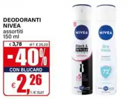 Il Gigante Deodoranti NIVEA offerta