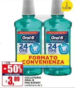 Il Gigante Collutorio oral-b pro-expert offerta