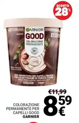 Supermercati Gulliver Colorazione permanente per capelli good GARNIER offerta