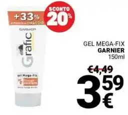 Supermercati Gulliver Gel mega-fix GARNIER offerta