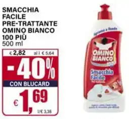 Il Gigante Smacchia facile pre-trattante omino bianco 100 più offerta