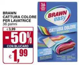 Il Gigante Brawn cattura colore per lavatrice offerta