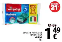 Supermercati Gulliver Spugne abrasive ondattiva VILEDA offerta