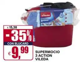 Il Gigante Supermocio 3 action VILEDA offerta