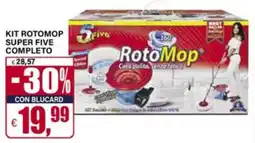 Il Gigante Kit rotomop super five completo offerta