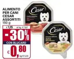 Il Gigante Alimento per cani CESAR offerta