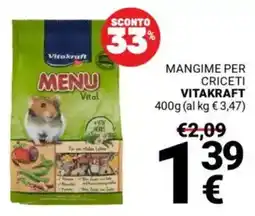 Supermercati Gulliver Mangime per criceti VITAKRAFT offerta
