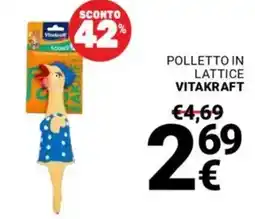 Supermercati Gulliver Polletto in lattice VITAKRAFT offerta