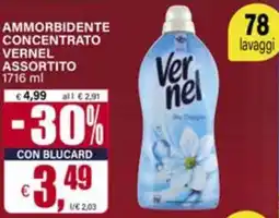 Il Gigante Ammorbidente concentrato VERNEL offerta