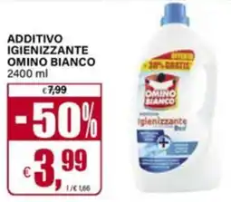 Il Gigante Additivo igienizzante OMINO BIANCO offerta