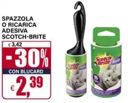 Il Gigante Spazzola o ricarica adesiva SCOTCH-BRITE offerta