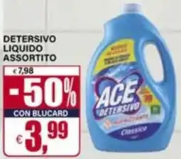 Il Gigante Ace detersivo liquido offerta