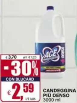 Il Gigante Ace candeggina più denso offerta