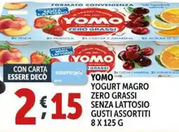 Deco Supermercati Yomo yogurt magro zero grassi senza lattosio offerta