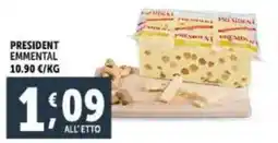 Deco Supermercati President emmental offerta