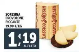 Deco Supermercati Soresina provolone piccante offerta