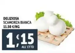 Deco Supermercati Deliziosa scamorza bianca offerta