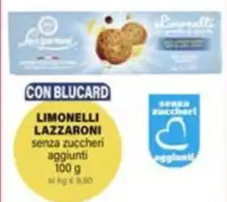 Il Gigante Limonelli lazzaroni senza zuccheri aggiunti offerta
