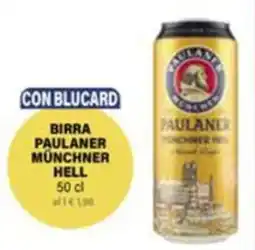 Il Gigante Birra paulaner münchner hell offerta