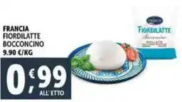 Deco Supermercati Francia fiordilatte bocconcino offerta