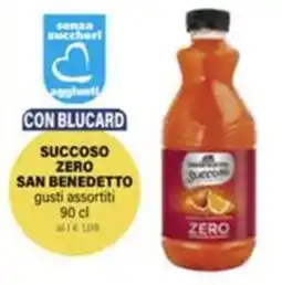 Il Gigante Succoso zero SAN BENEDETTO offerta