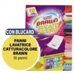 Il Gigante Panni lavatrice catturacolore BRAWN offerta