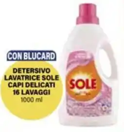 Il Gigante Detersivo lavatrice sole capi delicati SOLE offerta